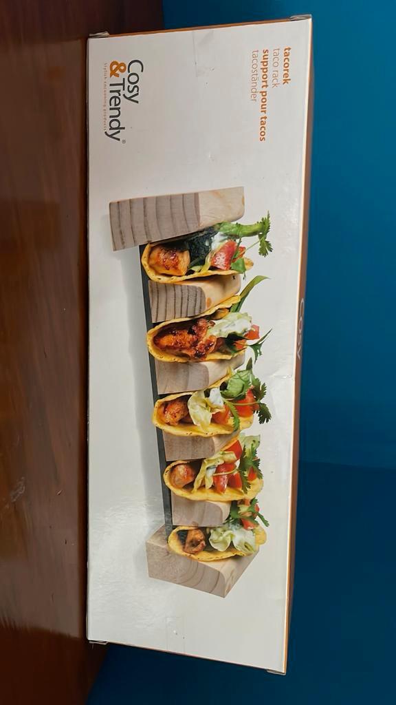 Tacorek Nieuw - Cosy & Trendy, Huis en Inrichting, Keuken | Keukenbenodigdheden, Nieuw, Ophalen of Verzenden