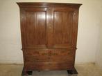 Antiek eiken linnenkast/kabinet, Antiek en Kunst