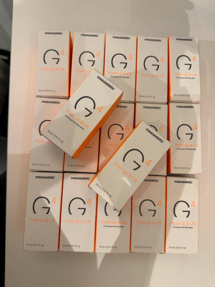 Mesoestetic G4 Push-up & Lift Gel, Sieraden, Tassen en Uiterlijk, Uiterlijk | Cosmetica en Make-up, Nieuw, Make-up, Gehele gezicht