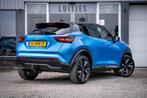 Nissan Juke 1.0 DIG-T N-Design AUT. I Bose I Trekhaak I Lede, Auto's, Blauw, Origineel Nederlands, Bedrijf, 19 km/l