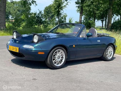 Mazda MX-5 1.6i NA Org NL NAP, Auto's, Mazda, Bedrijf, Te koop, MX-5, Alarm, Centrale vergrendeling, Elektrische ramen, Lederen bekleding