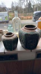 Bodemvodst Gemberpot 2 stuks Zeskantig modellen Keramiek., Ophalen of Verzenden