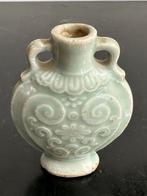 Antiek Celadon chinese Medicine Snuff Bottle 6/7 cm H, Ophalen of Verzenden