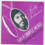 Indorock: Tielman brothers/ Andy Tielman- Say a simple, Cd's en Dvd's, Vinyl Singles, Verzenden, Gebruikt, Pop