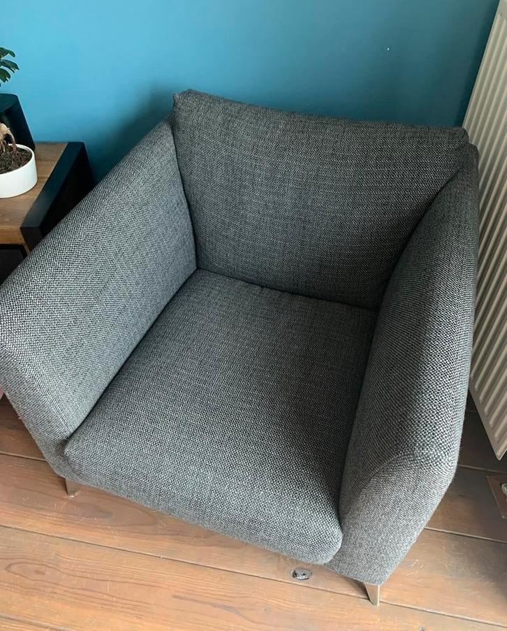 Luxe fauteuil - gratis af te halen!, Huis en Inrichting, Fauteuils, Gebruikt, Stof, 75 tot 100 cm, Ophalen