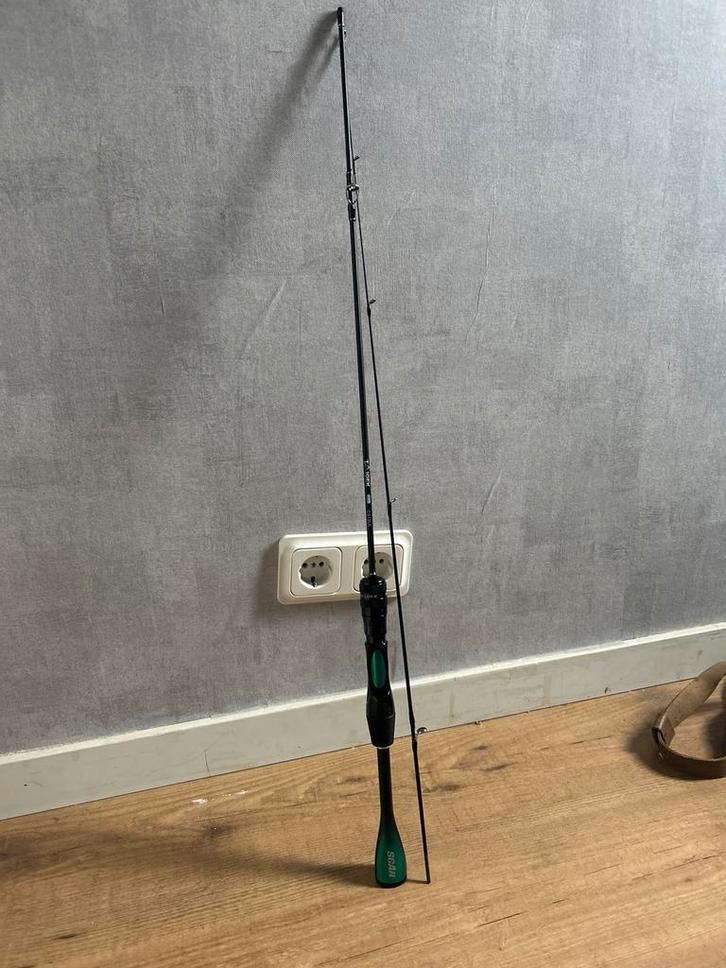 Ultra Light Scar Rod 1.5m met Pistoolgreep, Watersport en Boten, Hengelsport | Algemeen, Zo goed als nieuw, Werphengel, Ophalen