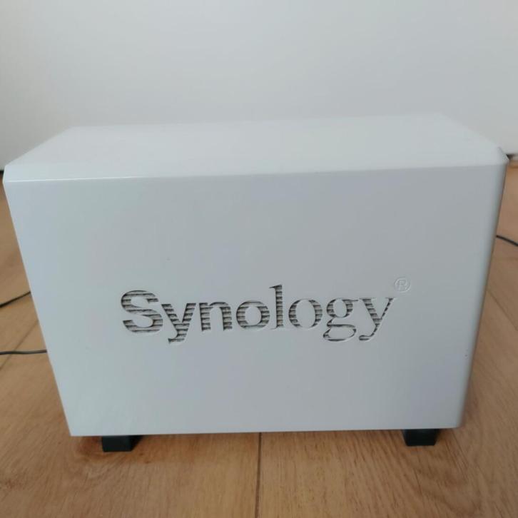 Synology NAS DS212j met 2x 3TB in goede staat, Computers en Software, NAS, Gebruikt, Ophalen