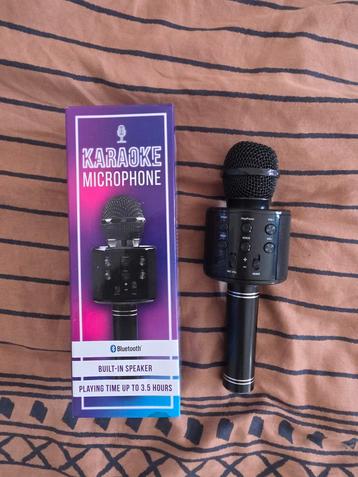 Karaoke Microfoon met Bluetooth Speaker - Nieuw in doos! beschikbaar voor biedingen