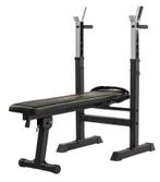 Verstelbare Halterbank Compact, Sport en Fitness, Ophalen, Zo goed als nieuw, Benen, Fitnessbank