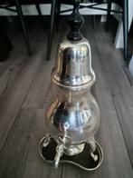 Koffiekan met brander, Ophalen of Verzenden, Gebruikt