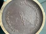 Rood bruine vaas keramiek Scheurich West Germany vintage, Ophalen, Gebruikt, Onbekend, Onbekend