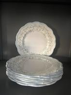 Royal Albert Caroline. Set van 6 diner borden 27cm, Ophalen of Verzenden, Zo goed als nieuw, Bord(en), Overige stijlen