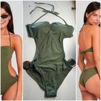 Nieuw: monokini L 40 groen - halter bikini badkleding, Kleding | Dames, Badmode en Zwemkleding, Women Secret, Nieuw, Badpak, Ophalen of Verzenden