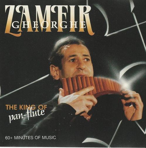 Gheorghe Zamfir - The king of the pan flute = 3,99, Cd's en Dvd's, Cd's | Instrumentaal, Zo goed als nieuw, Ophalen of Verzenden
