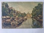 Ansicht Kloveniersburgwal met De Waag in Amsterdam, Ophalen of Verzenden, 1920 tot 1940, Gelopen, Stad of Dorp