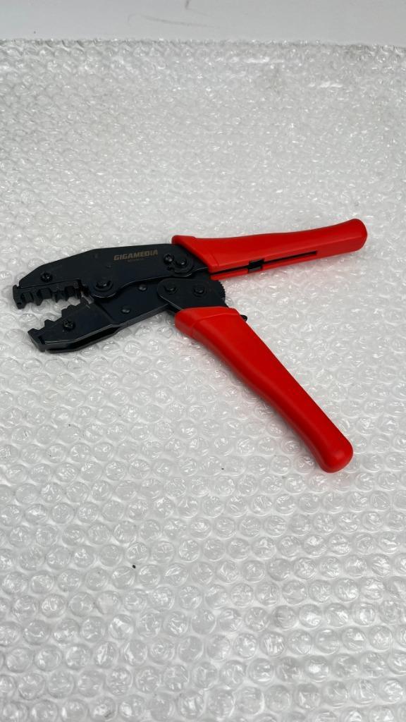 Gigamedia Krimptang voor BNC (RG58/59/62) – Netwerk Coax, Doe-het-zelf en Verbouw, Gereedschap | Overige machines, Zo goed als nieuw