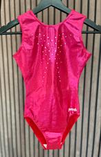 Turnpakje Agiva wetlook roze / maat 164 Nieuwstaat!, Ophalen of Verzenden, Zo goed als nieuw, Roze, Turnpak(je)