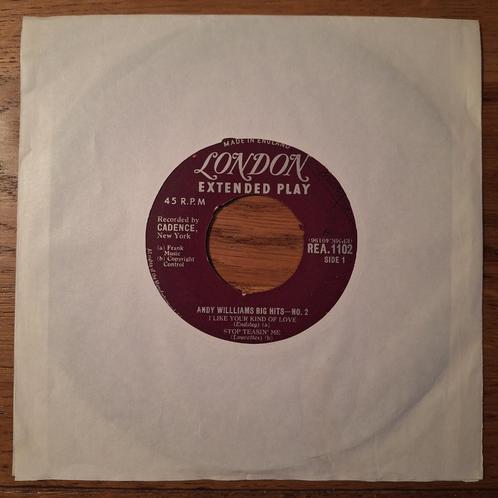 Andy Williams - I Like Your Kind Of Love EP (086), Cd's en Dvd's, Vinyl Singles, Gebruikt, Pop, Verzenden