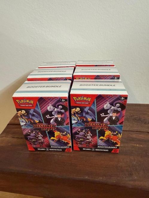 Destined Rivals Booster Bundle, Hobby en Vrije tijd, Verzamelkaartspellen | Pokémon, Nieuw, Overige typen, Foil, Ophalen of Verzenden