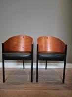 2x Costes stoel, designer Philippe Starck voor Driade, Huis en Inrichting, Stoelen, Ophalen, Twee, Bruin, Gebruikt