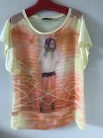 ZGAN apart shirt Geisha maat L, Geisha, Geel, Maat 42/44 (L), Ophalen of Verzenden