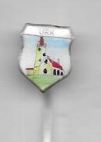 URK VUURTOREN SPELD, Verzamelen, Speldjes, Pins en Buttons, Verzenden, Gebruikt, Stad of Land, Speldje of Pin
