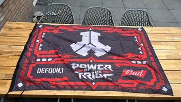 Vlag defqon 1 power of the tribe beschikbaar voor biedingen