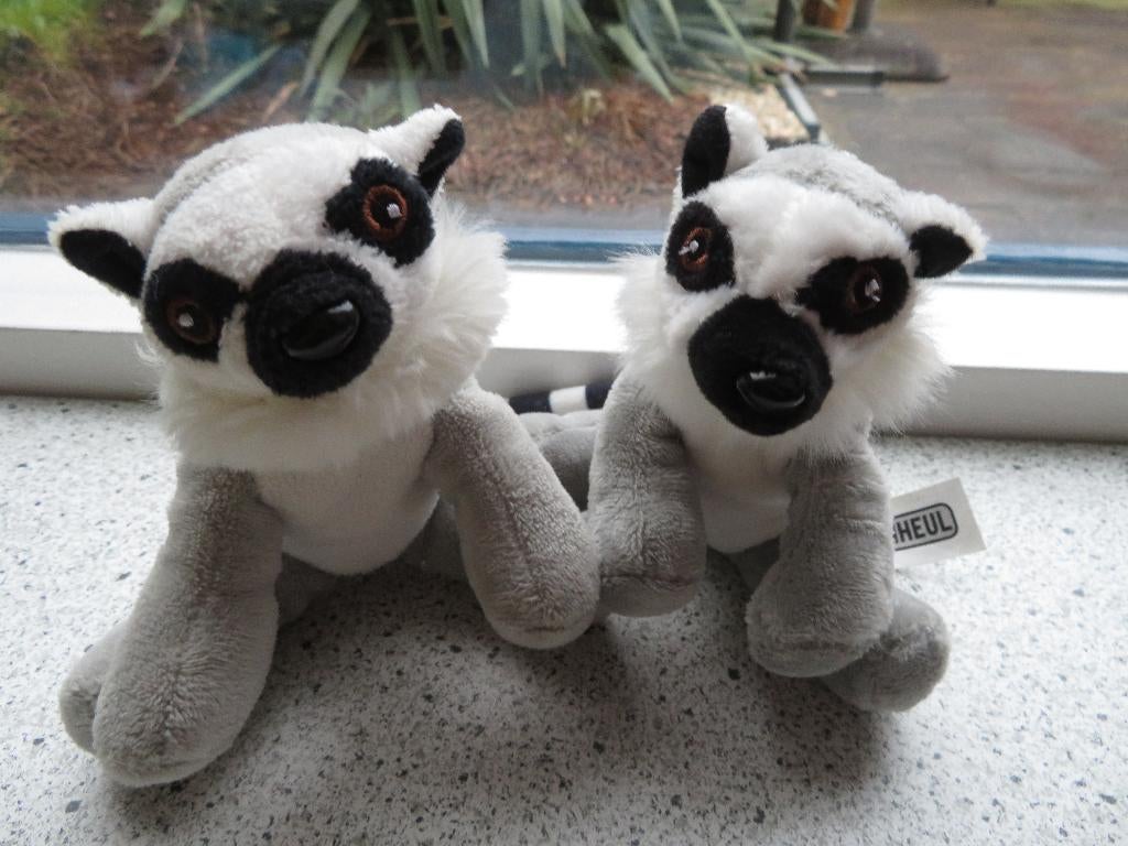 Ringstaartmaki maki uit Petjes World of Apenheul, Kinderen en Baby's, Speelgoed | Knuffels en Pluche, Ophalen of Verzenden, Zo goed als nieuw