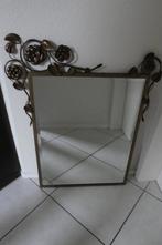 art deco spiegel, Antiek en Kunst, Ophalen, Rechthoekig, 50 tot 100 cm