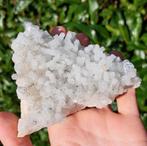 Prehniet cluster India edelsteen mineralen verzameling, Verzamelen, Mineralen en Fossielen, Ophalen of Verzenden