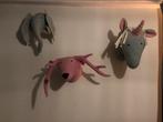 Kidsdepot Dierenkoppen Wanddecoratie, Ophalen, Zo goed als nieuw, Wanddecoratie
