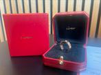 Originele Cartier “LOVE” ring met diamanten, Ophalen, Gebruikt, Dame, Goud