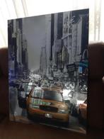 Spiegel met afbeelding - 80x60 cm, Ophalen, Overige typen, Zo goed als nieuw, 75 cm of meer