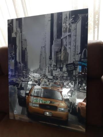 Spiegel met afbeelding - 80x60 cm beschikbaar voor biedingen