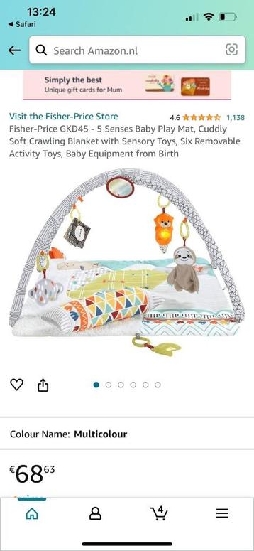 fisher price blanket beschikbaar voor biedingen