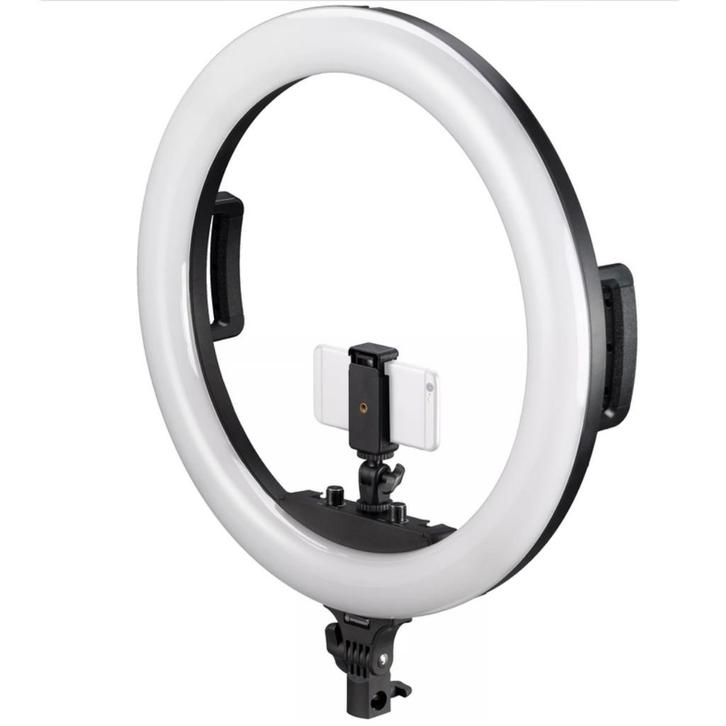 Bresser STR-48 SMD Bi-Color 48W LED ringlamp - F004355, Audio, Tv en Foto, Fotografie | Fotostudio en Toebehoren, Nieuw, Lamp of Flitsset