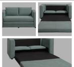 Mintgroene Slaapbank als nieuw! 2 x gebruikt, Ophalen, Tweepersoons, 190 cm of minder, Zo goed als nieuw