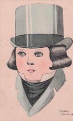 Fantasie illustrator Freddie Langeler - ZELDZAAM (1925), Ophalen of Verzenden, 1920 tot 1940, Ongelopen, Overige thema's