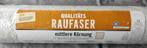 Qualitäts Rauhfaser Behang mittlere Körnung Hornbach, Ophalen, 10 tot 25 m², Wit