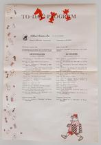 Flyer dagprogramma Holland Amerika Lijn - ss Statendam, Verzenden, Gebruikt, Overige typen