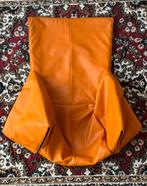 6x montis CHAPLIN HOEZEN oranje/mandarin NIEUWSTAAT, Huis en Inrichting, Stoelen, Ophalen, Overige kleuren, Nieuw, Leer