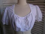 tiroler dirndl blouse maat 42 nr GG 270, Kleding | Dames, Carnavalskleding en Feestkleding, Carnaval, Verzenden, Maat 42/44 (L)