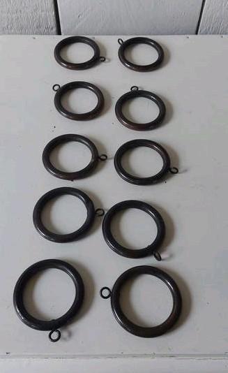 10 vintage ringen voor een gordijn gordijnringen vintage beschikbaar voor biedingen