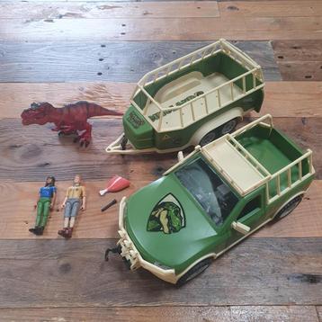 Playtive auto met aanhanger en dino beschikbaar voor biedingen
