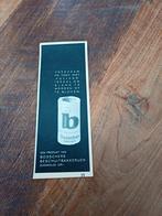 Advertentie van Bosscher beschuit Zuidwolde 1962, Ophalen of Verzenden, Zo goed als nieuw, Overige typen