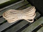 TOUW JUTE  12mm trossen a 10mtr., Watersport en Boten, Ophalen, Nieuw, Lijn of Blok