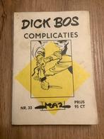 DICK BOS NR 33 : COMPLICATIES         DETECTIVE STRIPSERIE., Gelezen, Alfred Mazure, Ophalen of Verzenden, Eén stripboek