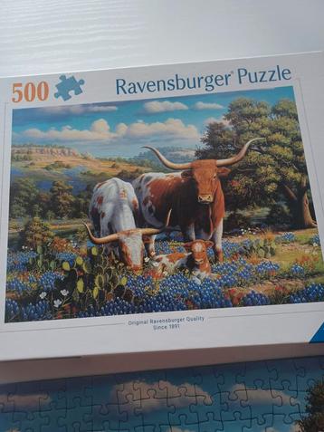 Puzzel van 500 stukjes  beschikbaar voor biedingen