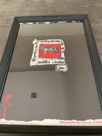 Mooi kunstwerkje in lijst. Herinnering aan de himalaya., Ophalen of Verzenden, Nieuw, Schilderij, Minder dan 50 cm