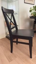Ikea zwarte toel 4 stoek, Huis en Inrichting, Ophalen of Verzenden, Zo goed als nieuw, Zwart, Eén
